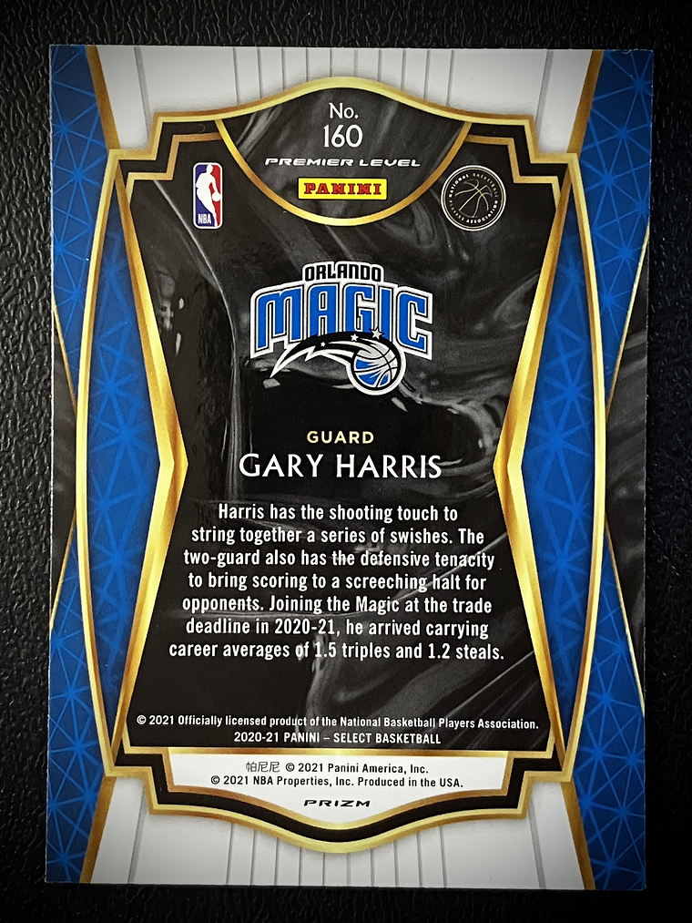 Gary Harris Parallel Card 2