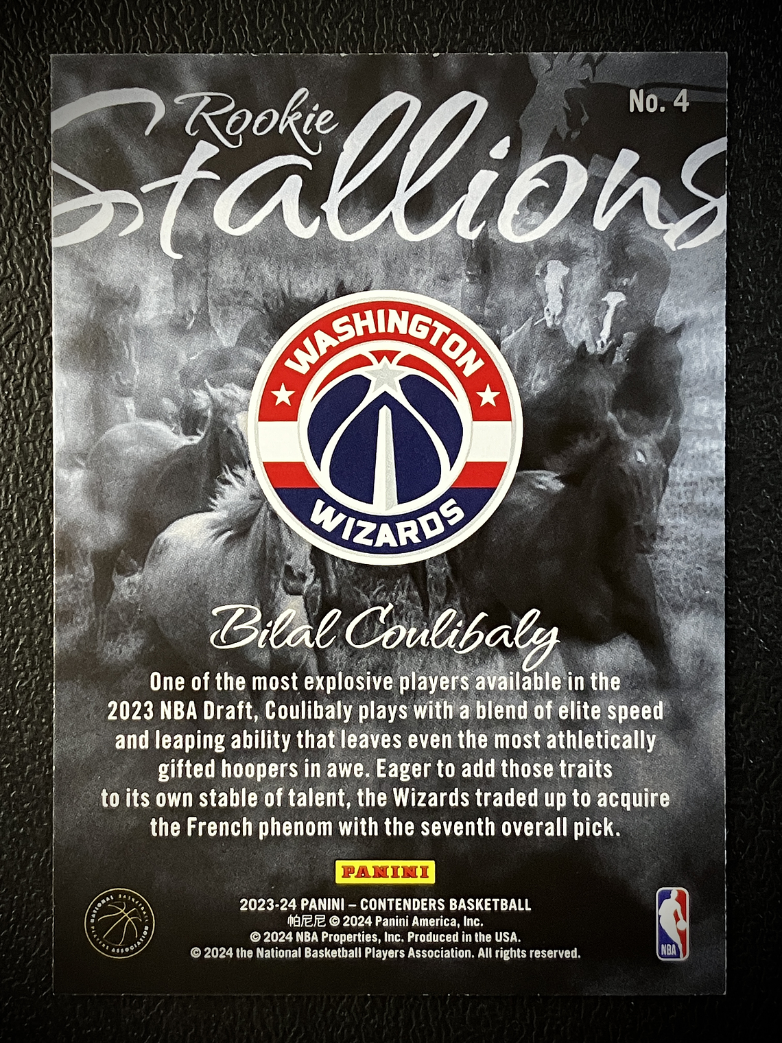 Bilal Coulibaly Insert Card  2