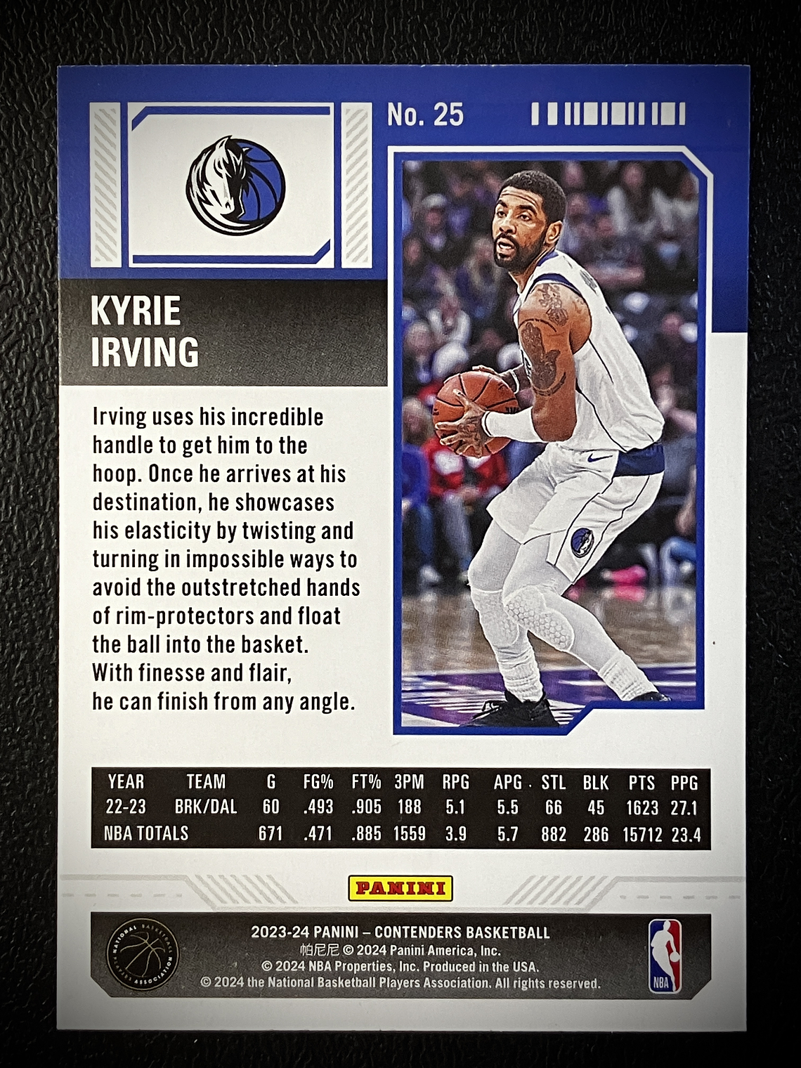 Kyrie Irving Base Card  2