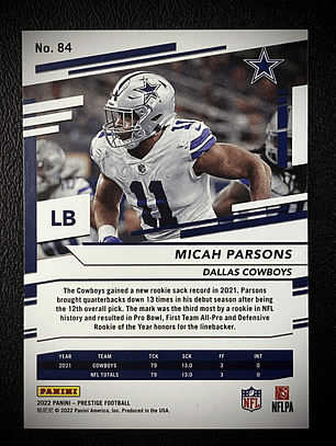 Micah Parsons Parallel Card