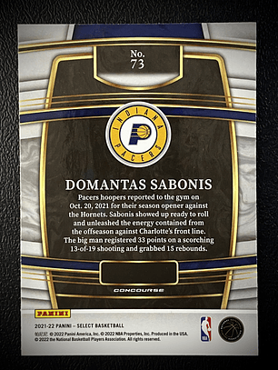 Domantas Sabonis Base Card 