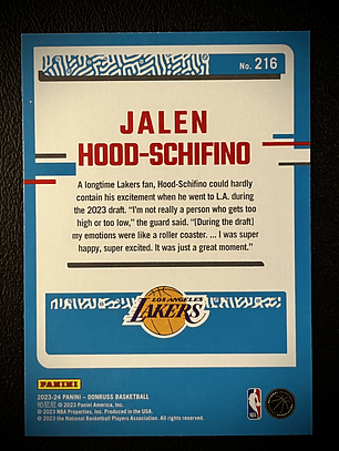 Jalen Hood-Schifino Rookie Card