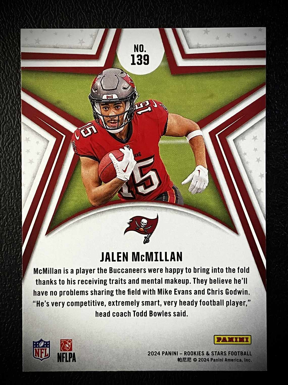 Jalen McMillan Rookie Card  2