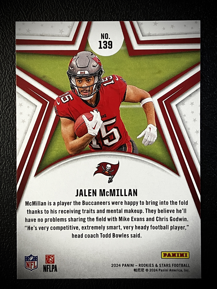 Jalen McMillan Rookie Card  2