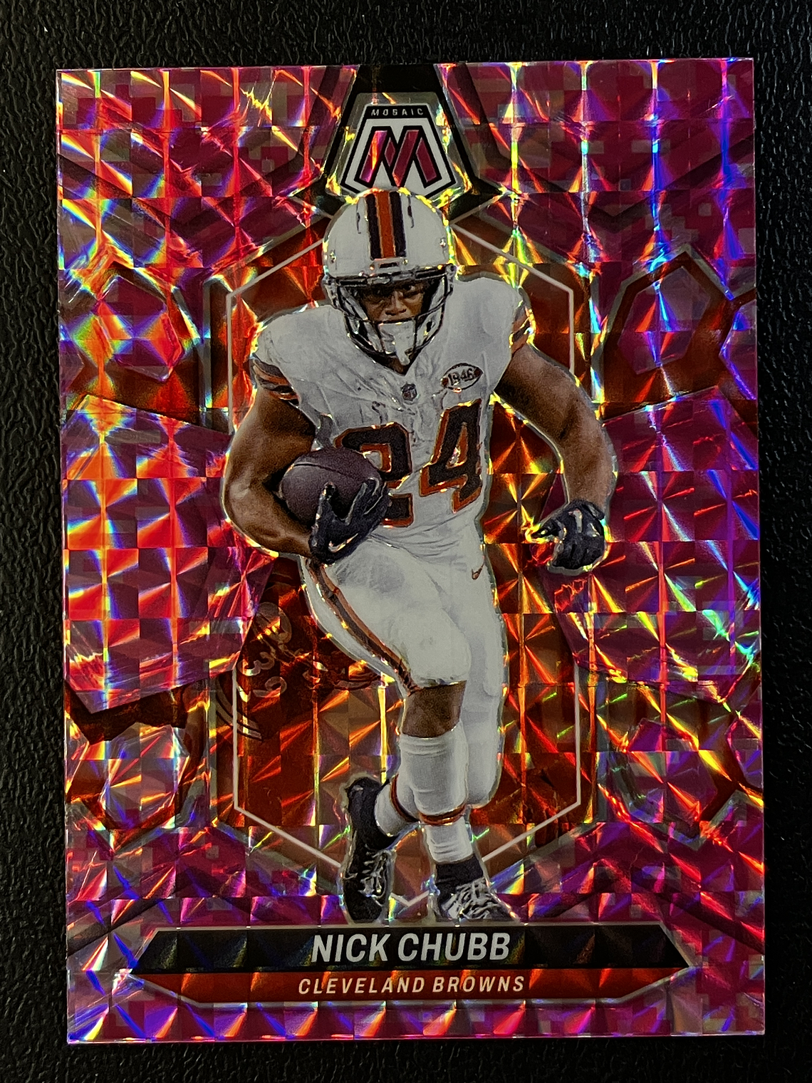 Nick Chubb Parallel Card  1