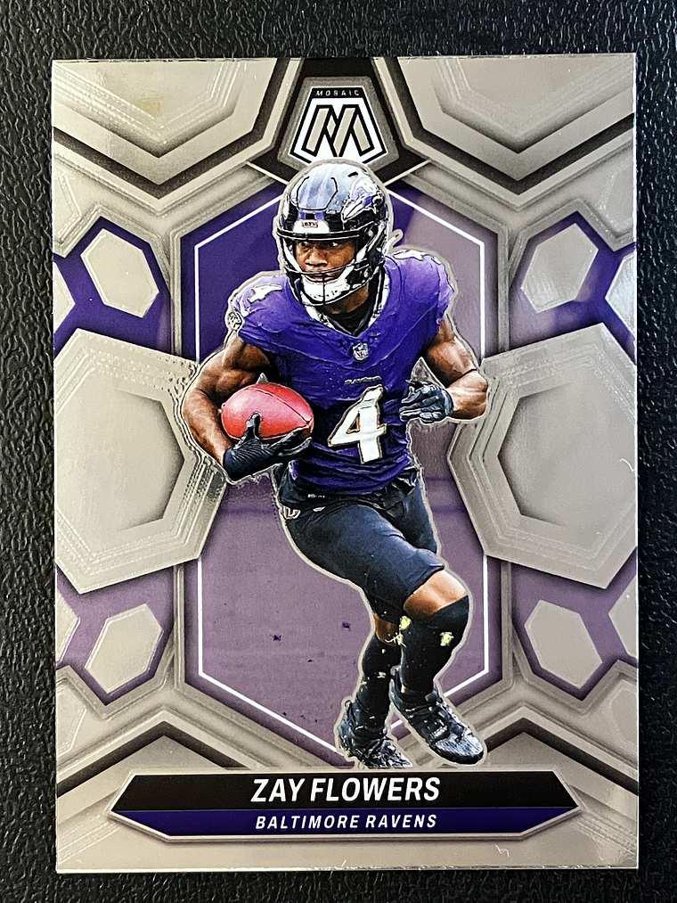 Zay Flowers Base Card  1