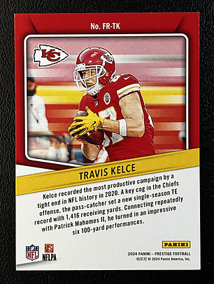 Travis Kelce Insert Card 