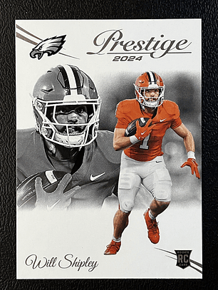 Will Shipley Rookie Card 