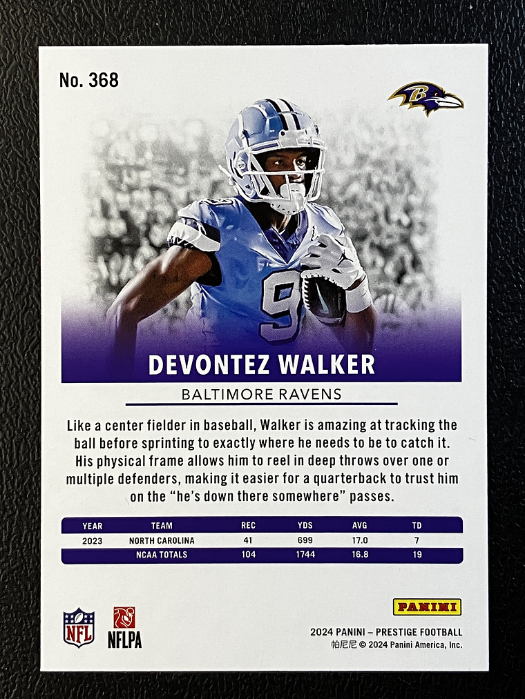 Devontez Walker Rookie Card  2