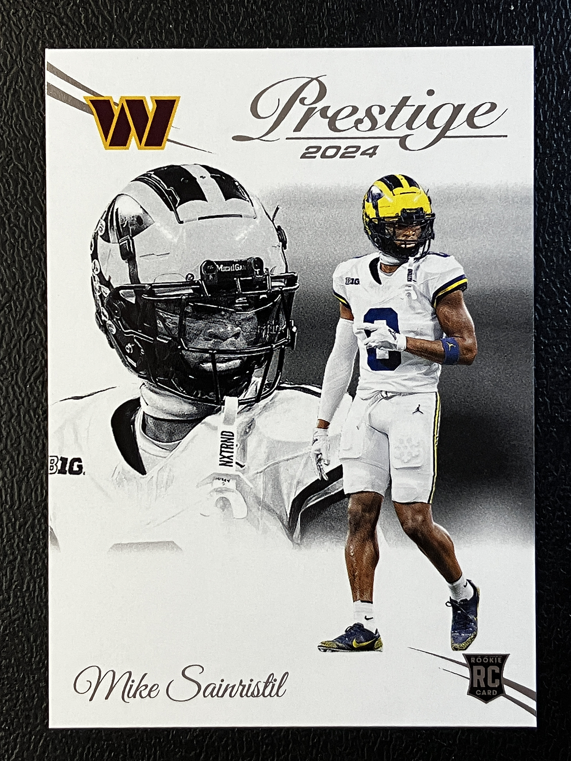 Mike Sainristil Rookie Card  1