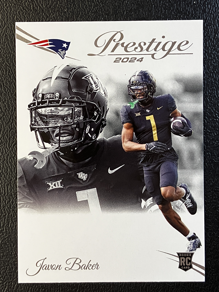 Javon Baker Rookie Card  1