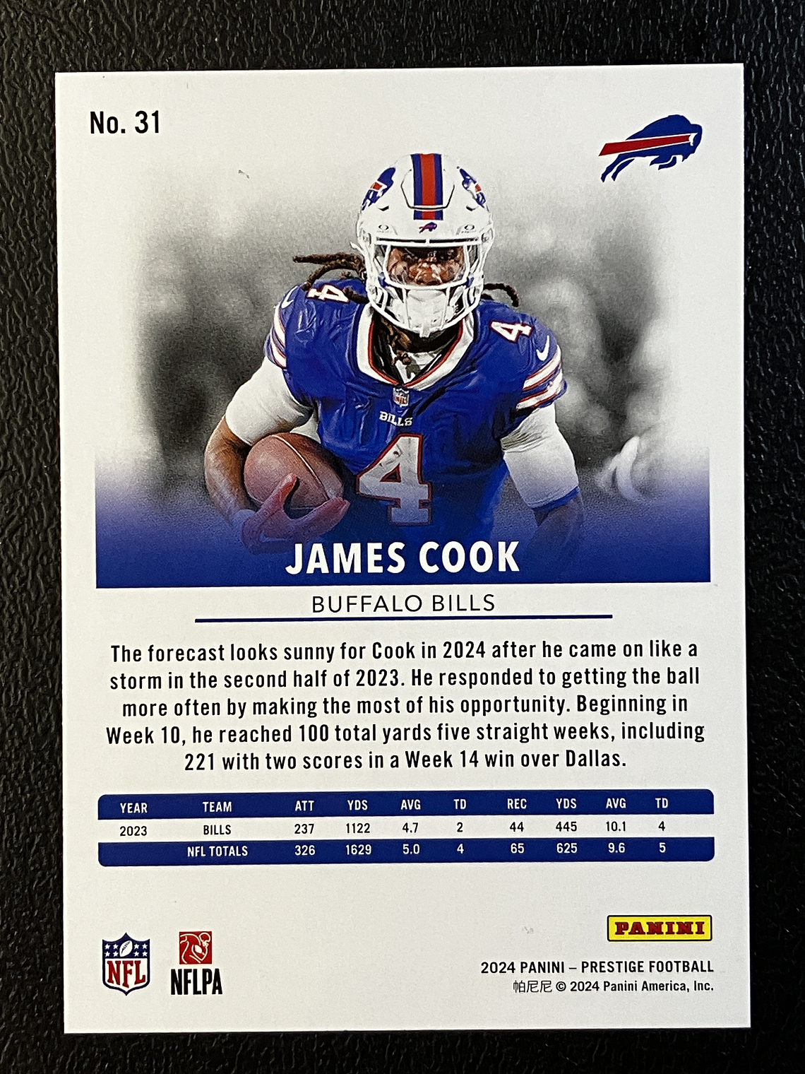 James Cook Base Card  2