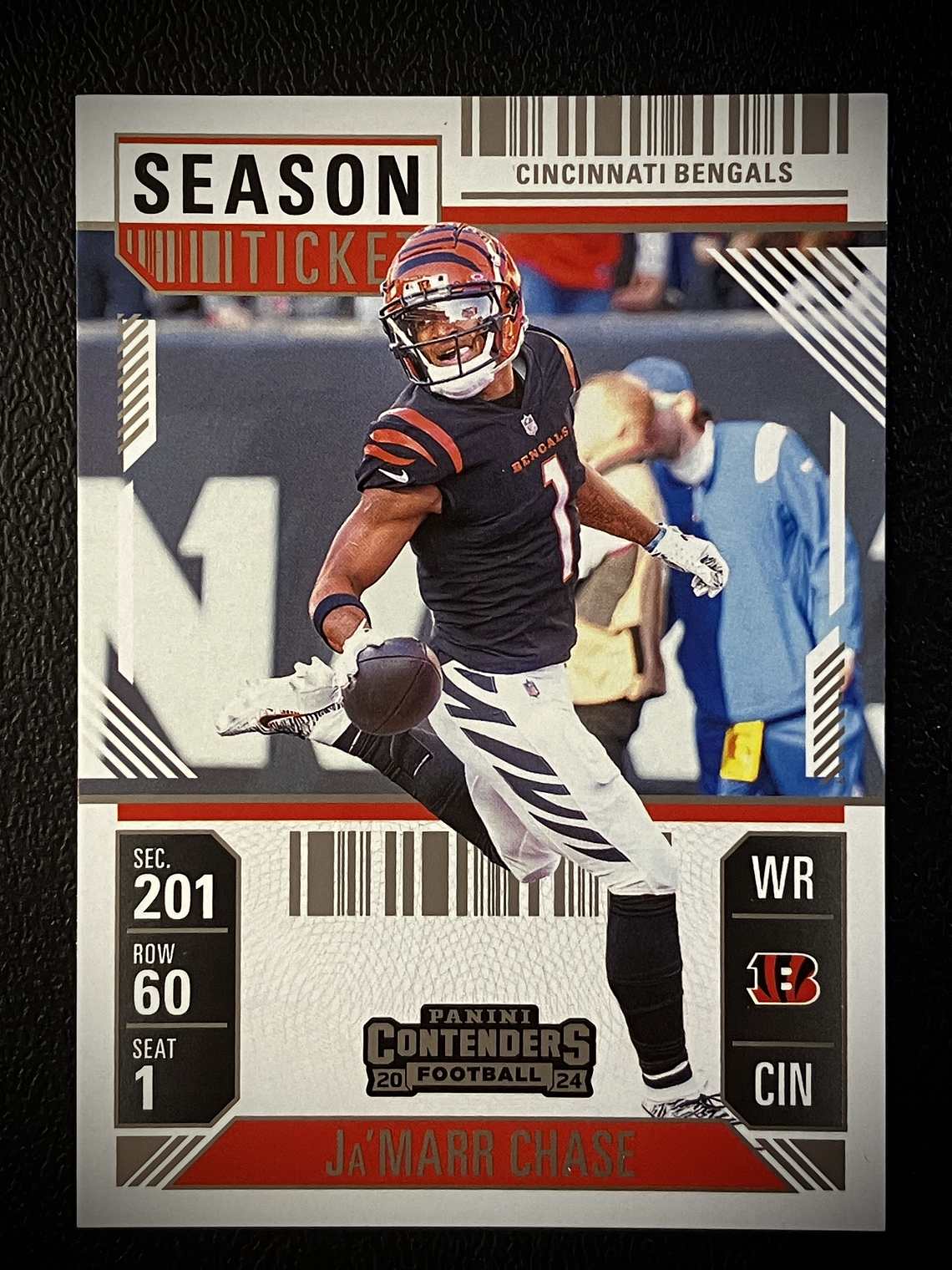 Ja'Marr Chase Base Card  1