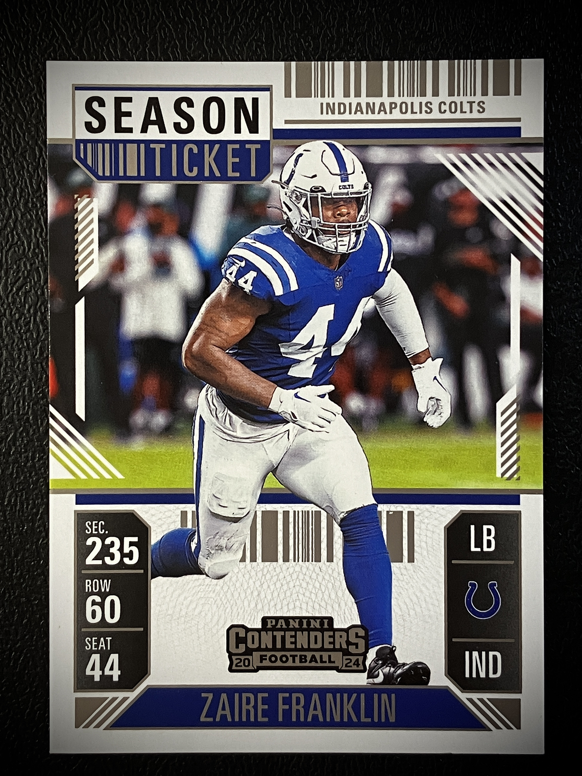 Zaire Franklin Base Card  1