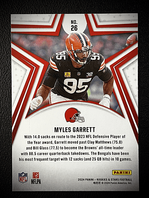 Myles Garrett Base Card 