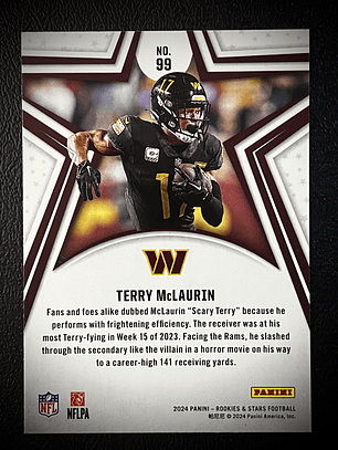 Terry McLaurin Base Card 