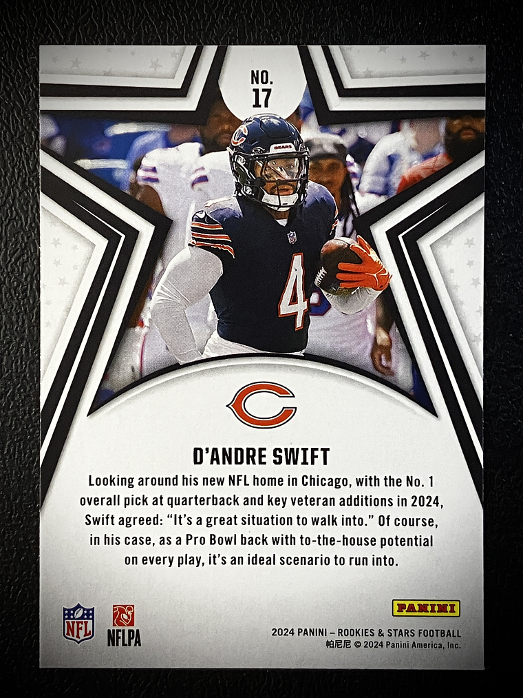 D'Andre Swift Base Card  2