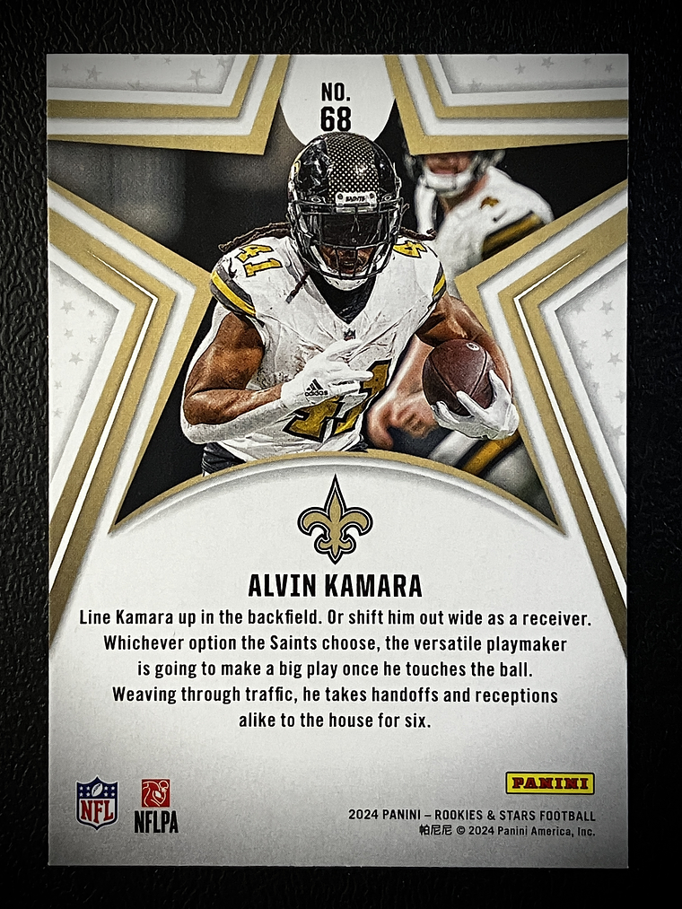 Alvin Kamara Base Card  2