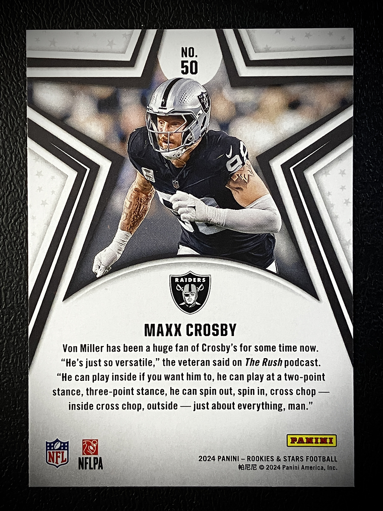 Maxx Crosby Base Card  2