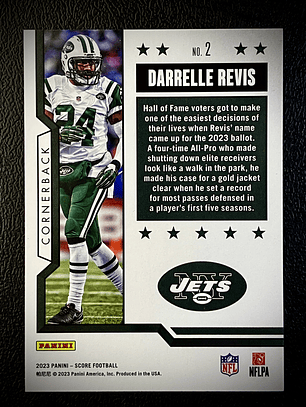 Darrelle Revis Insert Card 