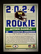 Jayden Daniels Rookie Card  - thumbnail 2