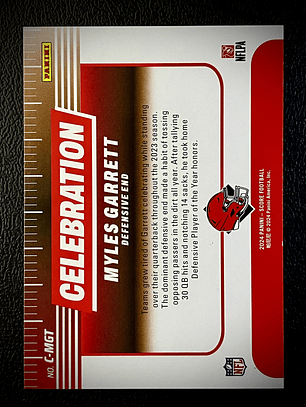 Myles Garrett Insert Card 