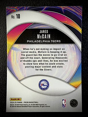 Jared McCain Insert Card 