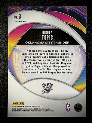 Nikola Topic Insert Card 