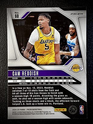 Cam Reddish Parallel Card