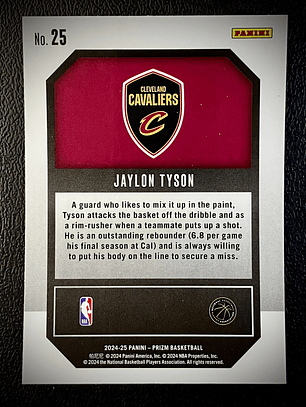 Jaylon Tyson Insert Card 