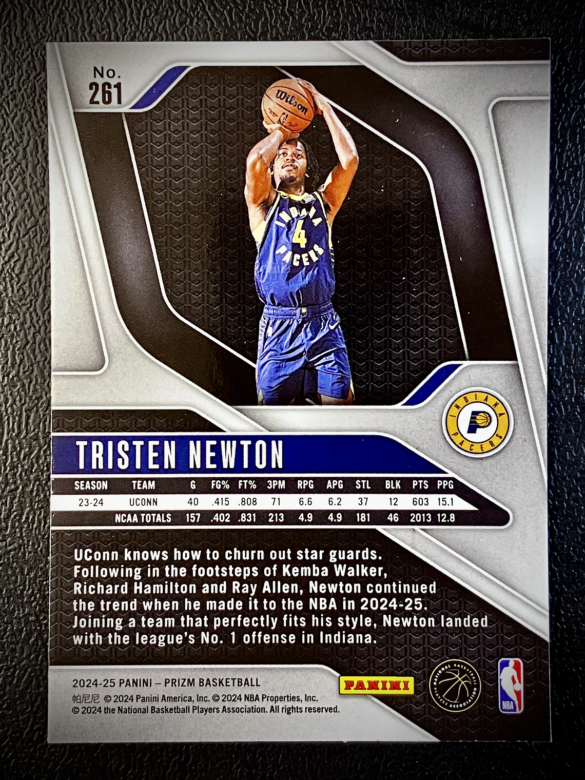 Tristen Newton Rookie Card  2