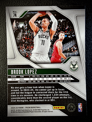 Brook Lopez Base Card 