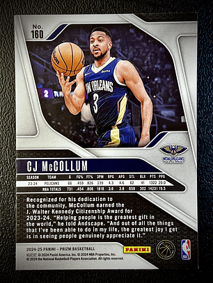  CJ McCollum Base Card 