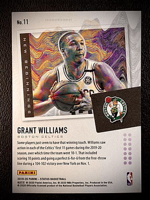 Grant Williams Insert Card 
