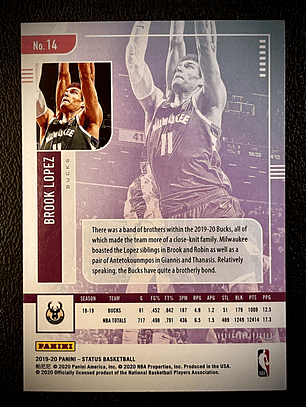 Brook Lopez Base Card 