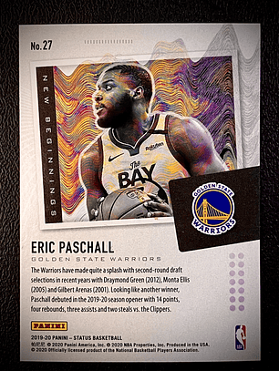 Eric Paschall Insert Card 