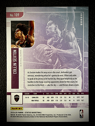 Collin Sexton Parallel Card