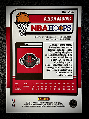 Dillon Brooks Base Card 