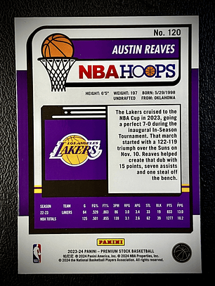 Austin Reaves Base Card 