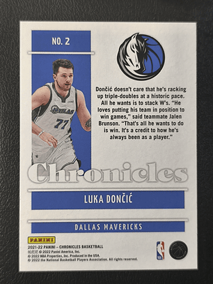 Luka Doncic Base Card 