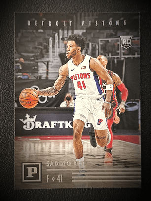  Saddiq Bey Rookie Card 