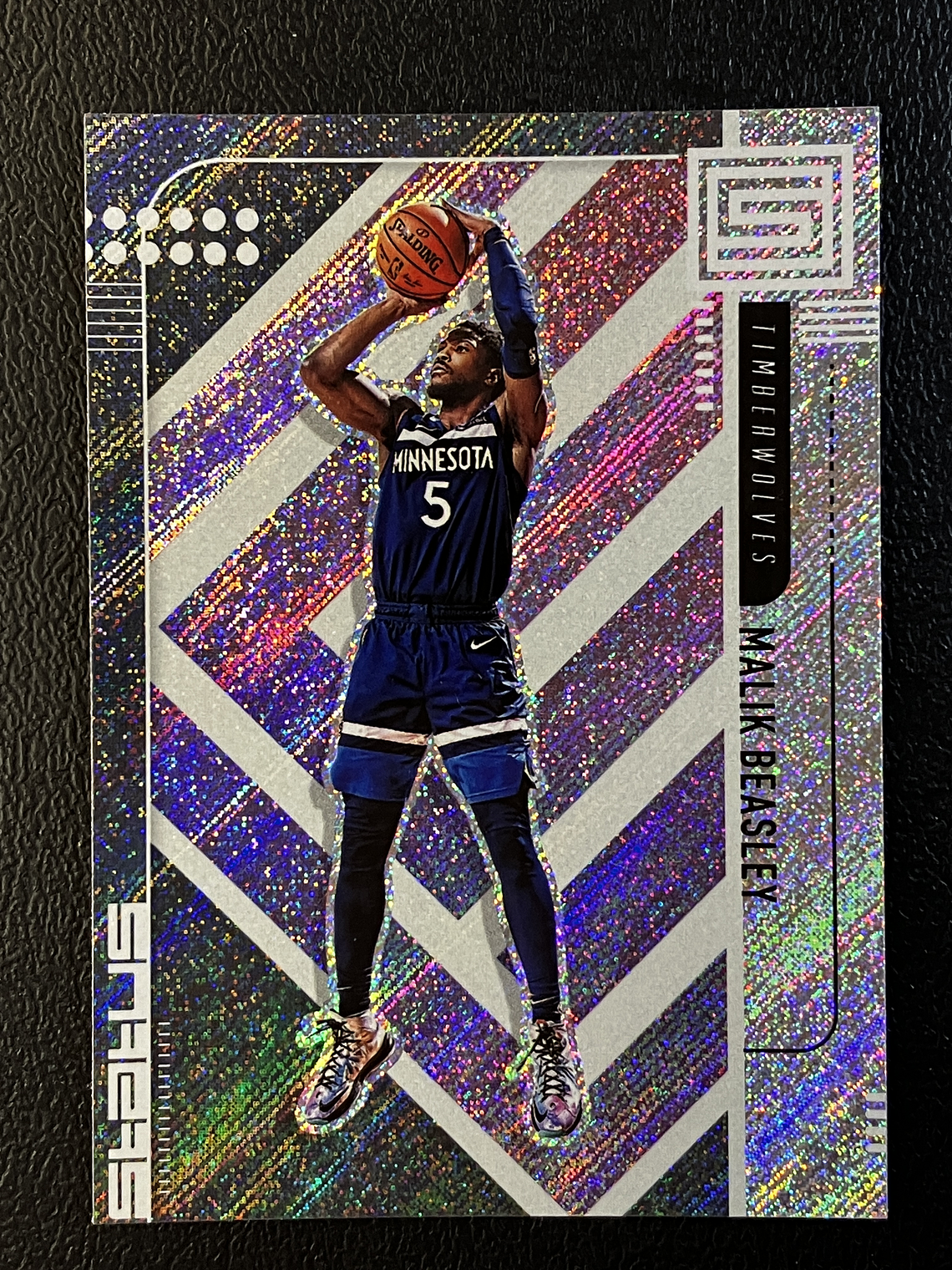 Malik Beasley Base Card  1
