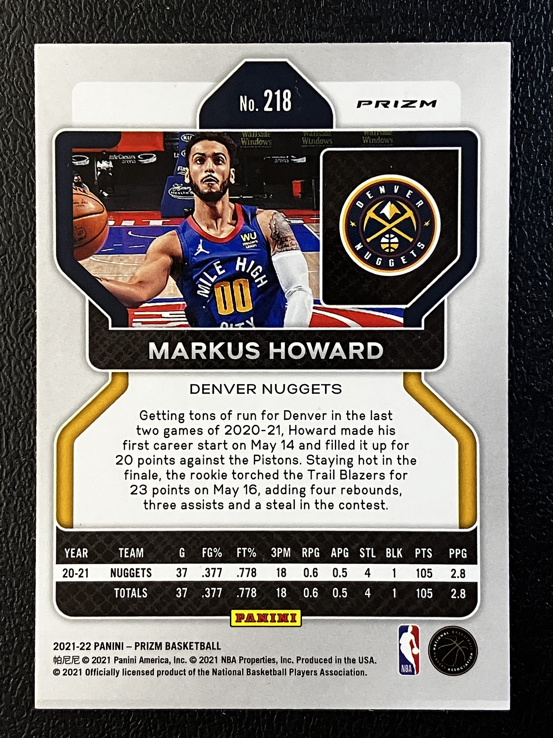 Markus Howard Parallel  2