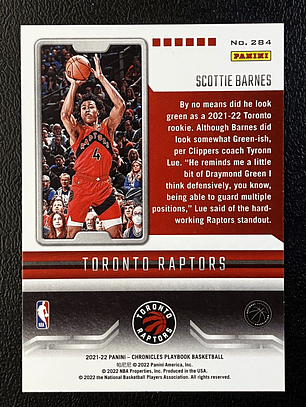 Scottie Barnes Rookie Card 