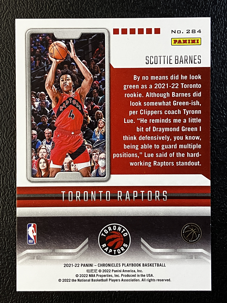 Scottie Barnes Rookie Card  2