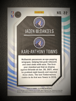 Karl-Anthony Towns, Jaden McDaniels