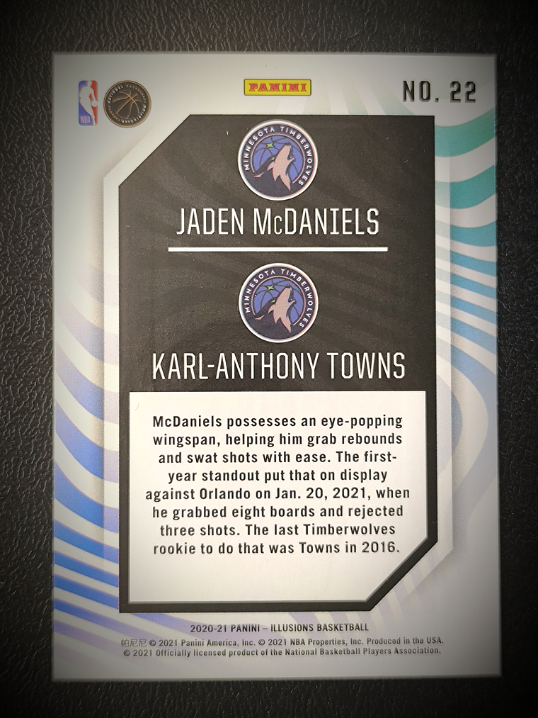 Karl-Anthony Towns, Jaden McDaniels 2