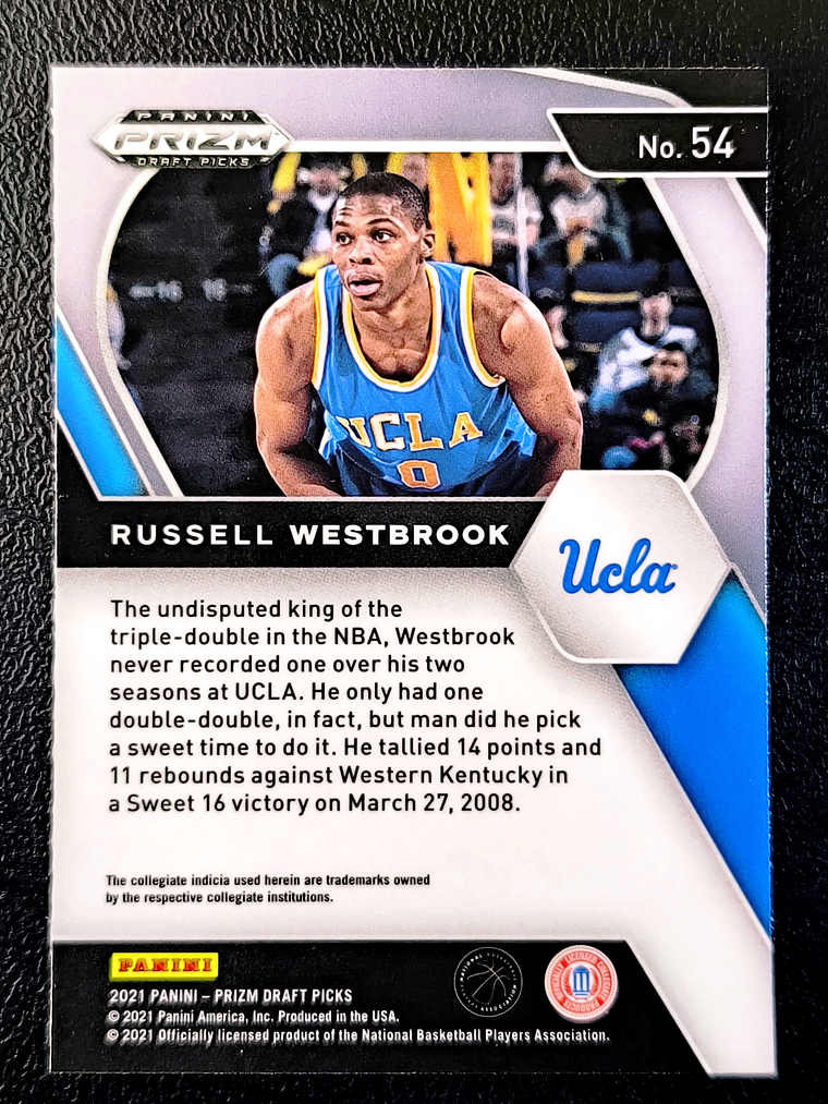  Russell Westbrook Base Card  2