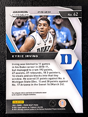 Kyrie Irving Parallel Card 