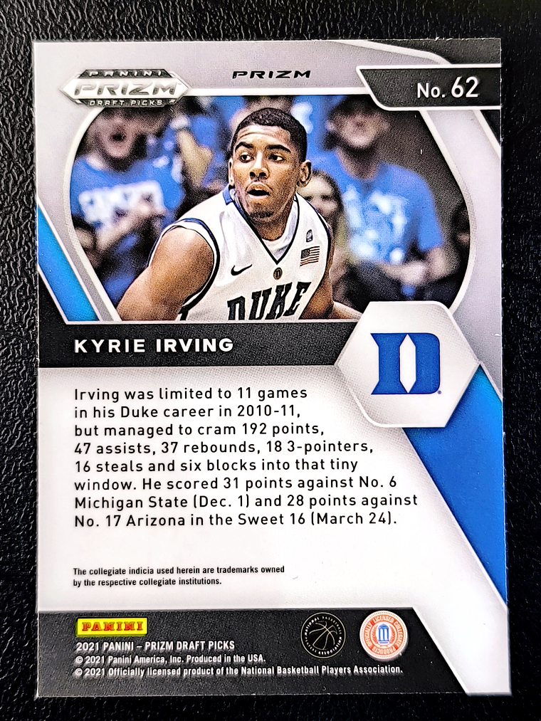 Kyrie Irving Parallel Card  2